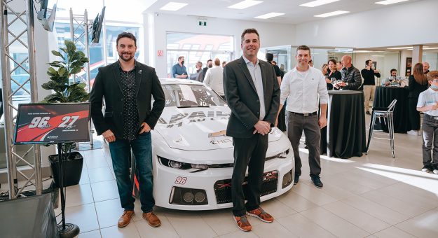 Visit GM Paillé Partners with Marc-Antoine Camirand and Andrew Ranger in the NASCAR Pinty’s Series page