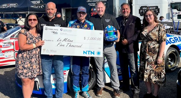 Visit Tagliani’s Auctions off Race Helmet to Support Important Cause page