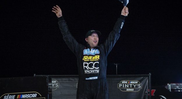 Visit Brandon Watson Earns First Pinty’s Series Victory in Season Finale at Delaware page
