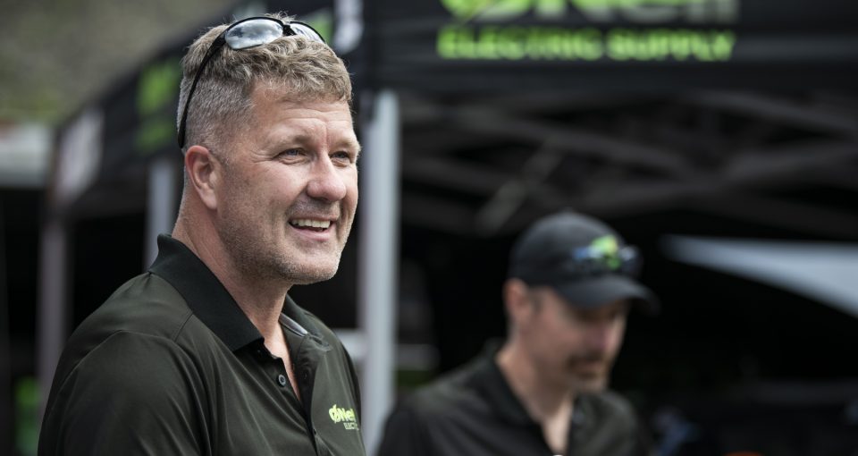 VALLEE-JONCTION, QC - JUN 11: The NASCAR Pinty’s series at Autodrome Chaudière in Vallée-Jonction, Quebec Canada on Saturday June 11, 2022. (Photo by Matthew Manor/NASCAR)