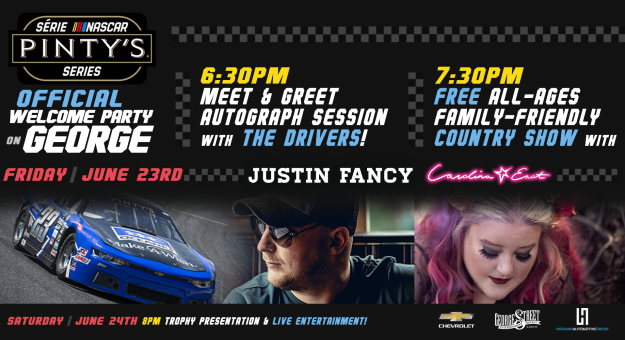Visit NASCAR Pinty’s Series Returns to the Rock with Friday FanFest page