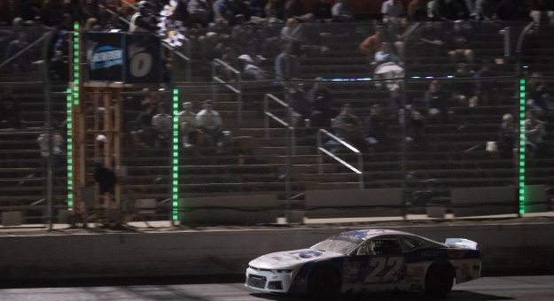 Visit Ken Schrader Takes First NASCAR Pinty’s Series Victory in Freshstone Dirt Classic page