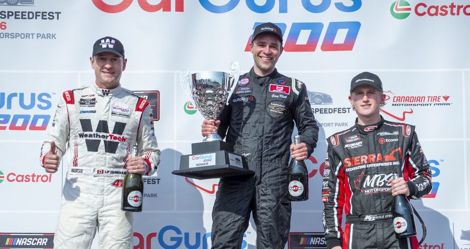 CLAIRINGTON, ON - MAY 16 2026: The NASCAR Canada Series at Canadian Tire Motorsport Park in Clairington, Ontario, Canada on Saturday May 16 2026. (Photo by Matthew Manor/NASCAR)