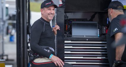 Donald Theetge Quickest in Practice