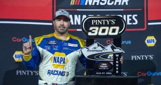 ANTIGONISH, NS - JUNE 27 2026: The NASCAR Canada Series Pinty’s 300 at Riverside International Speedway in Antigonish, Nova Scotia, Canada on Saturday June 27, 2026. (Photo by Matthew Manor/NASCAR)