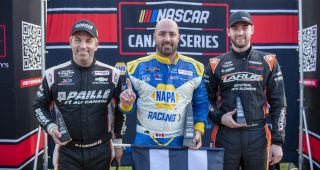 WETASKIWIN, AB - JULY 25 2026: The NASCAR Canada Series at Edmonton International Raceway in Wetaskiwin, Alberta, Canada on Saturday July 25, 2026. (Photo by Matthew Manor/NASCAR)