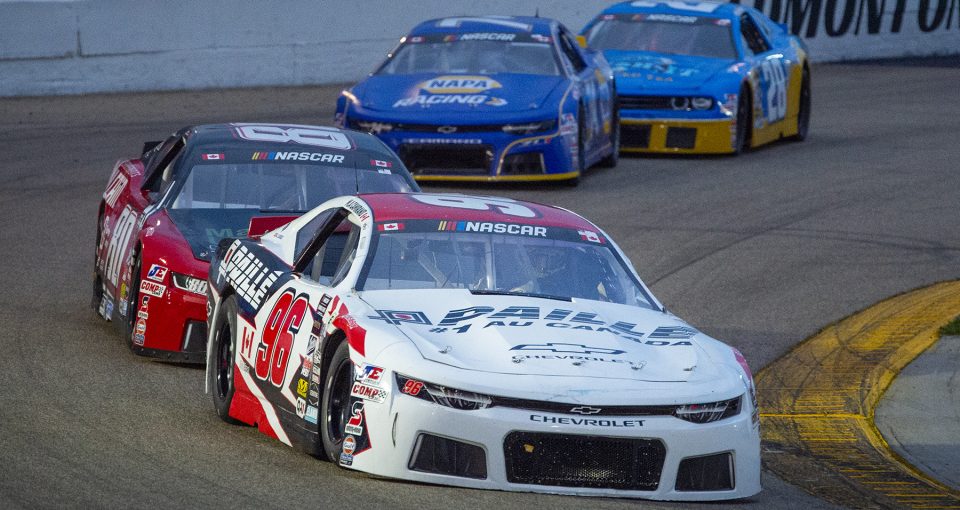 WETASKIWIN, AB - JULY 25 2026: The NASCAR Canada Series at Edmonton International Raceway in Wetaskiwin, Alberta, Canada on Saturday July 25, 2026. (Photo by Matthew Manor/NASCAR)