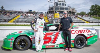 DELAWARE, ON - SEPTEMBER 12 2026: The NASCAR Canada Series at Delaware Speedway in Delaware, Ontario, Canada on Saturday September 12, 2026. (Photo by Matthew Manor/NASCAR)